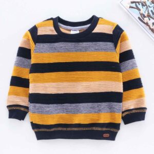Full Sleeves Striped Sweatshirts