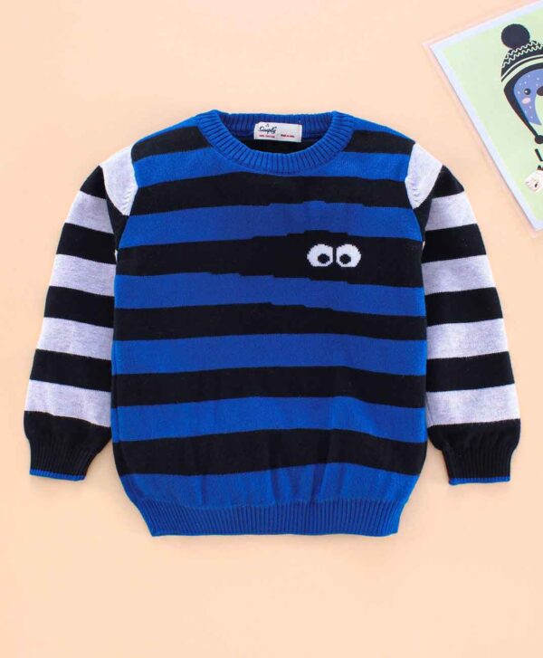 Full Sleeves Sweater Stripes