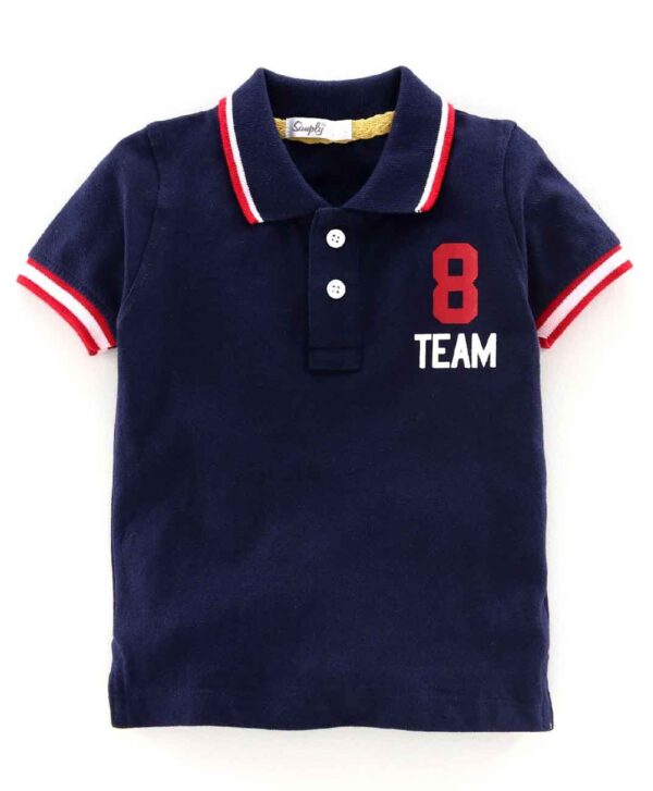 Half Sleeves T-Shirt 8 Team Print