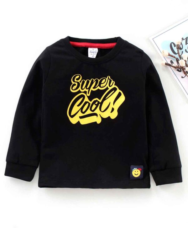Full Sleeves Tee Super Cool Print