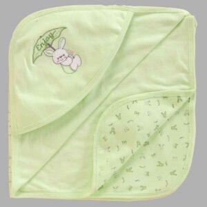 Towel With A Hood Bunny Print