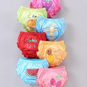 Bloomers Fruits Print Pack of 7