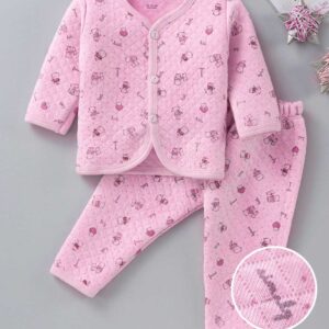 Full Sleeves Night Suit Printed