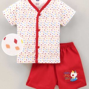 Half Sleeves Shorts Sets All Over Printed