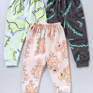 Full Length Lounge Pant Animal Print Pack of 3