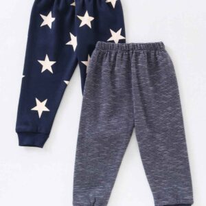 Full Length Lounge Pant Star Print Pack of 2