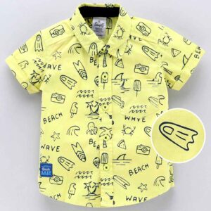 Half Sleeves Cotton Shirt Printed
