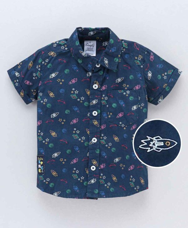 Half Sleeves Shirt All Over Print