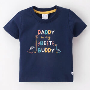 Half Sleeves T-Shirt Text Print
