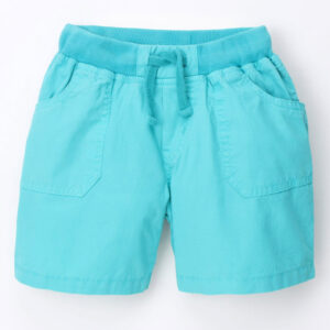 Knee Length Shorts With Drawcord Waistline