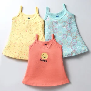 Smiley & Heart Printed Slips Pack of 3