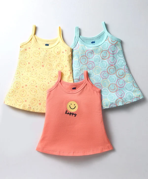 Smiley & Heart Printed Slips Pack of 3