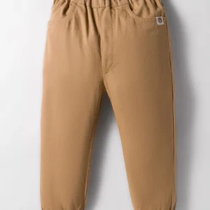 Full Length Solid Colour Joggers - Khaki & Navy Blue