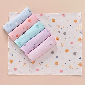 Terry Wash Cloths Planets & Stars Printed