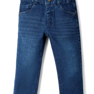 Full Length Washed Denim Jeans