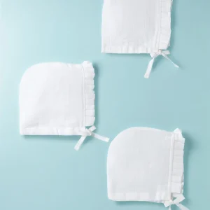 Muslin Baby Caps With Knot Pack of 3
